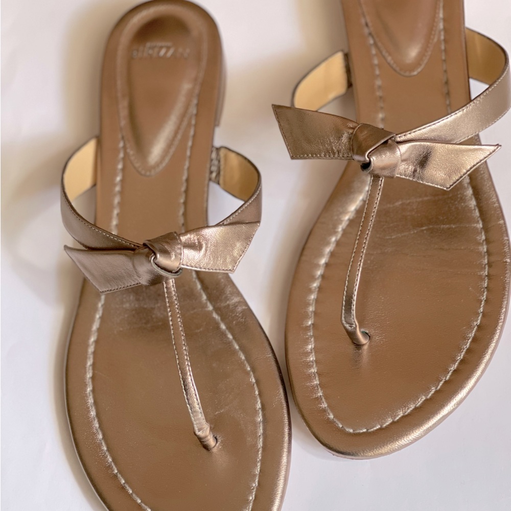 Alexandre Birman Clarita Sandal Metallic Size 10